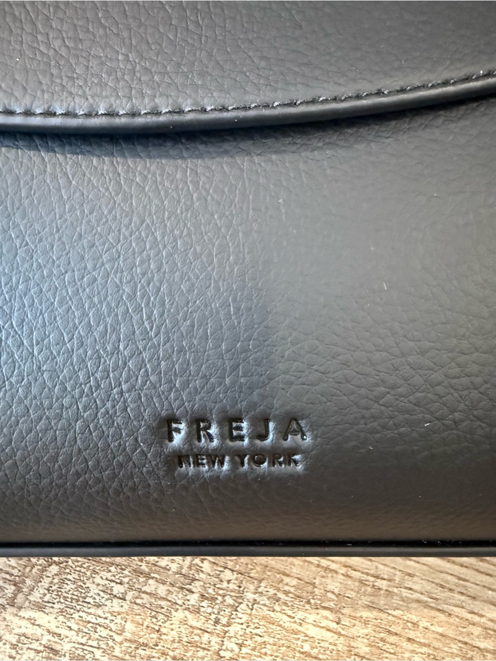 Freja NYC Caroline Bag Black | Quiet Luxury | Minimalist | Like New w/Dust Bag - Picture 3 of 8